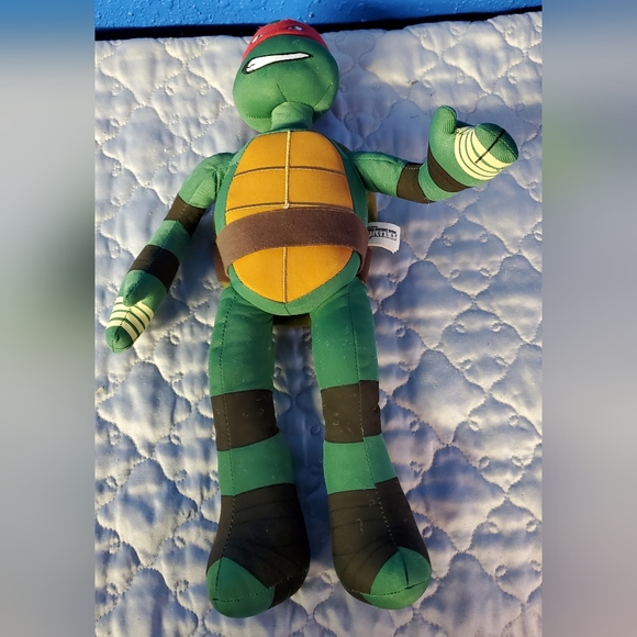 Toys | 214 Nickelodeon Teenage Mutant Ninja Turtles Tmnt Raph 17 Plush ...